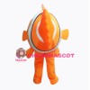 Beautiful Gold Fish Mascot Costume