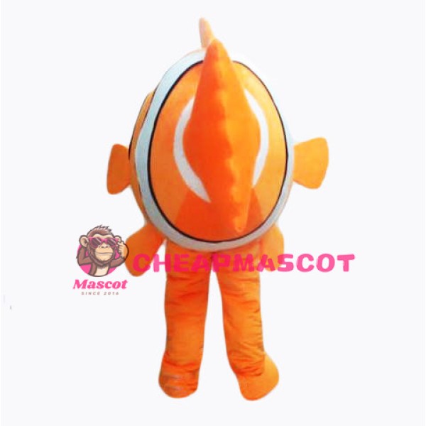 Beautiful Gold Fish Mascot Costume
