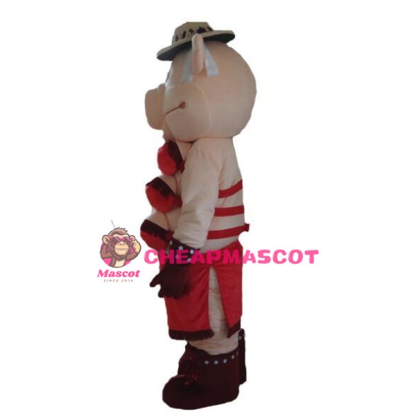 Female Pig Friendly Sow Mascot Costume