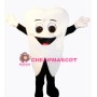 White Teeth Mascot Costume