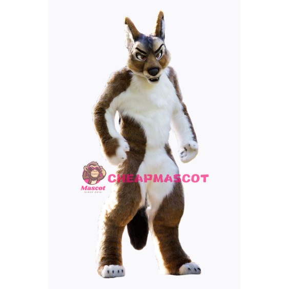 Fierce Wolf Mascot Costume