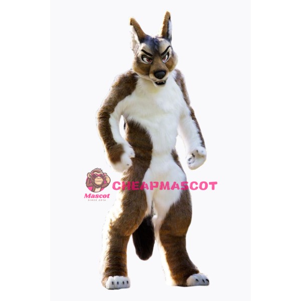 Fierce Wolf Mascot Costume