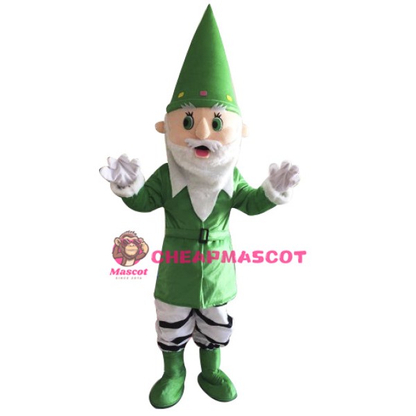 Green Santa Claus Mascot Costume