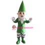 Green Santa Claus Mascot Costume
