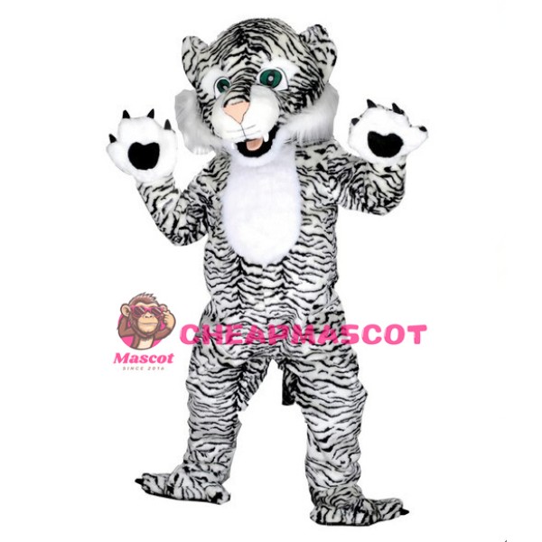 Black and White Tiger Mascot Costumes