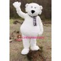 White Walker Polar Bear Mascot Costume