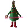 Green Christmas Tree Mascot Costume