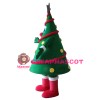 Green Christmas Tree Mascot Costume