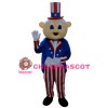 American Old Man Magician Mascot Costume