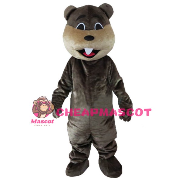 Beaver Mascot Costume Jungle River Animal Mascot Costume