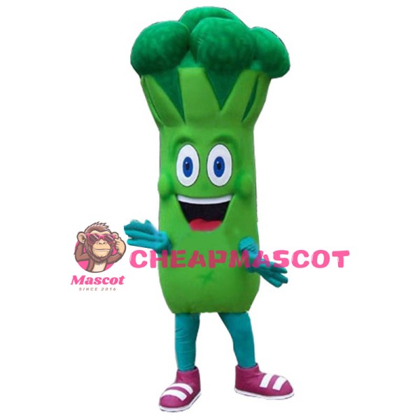 Bruce Broccoli Mascot Costume Custom Fancy Costume Anime Cosplay Kits Mascotte Fancy Dress Carnival Costume