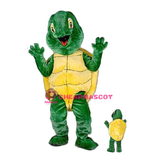 Plush Turtle Mascot Costume