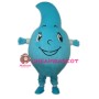 Blue Water Drop Mascot Costume
