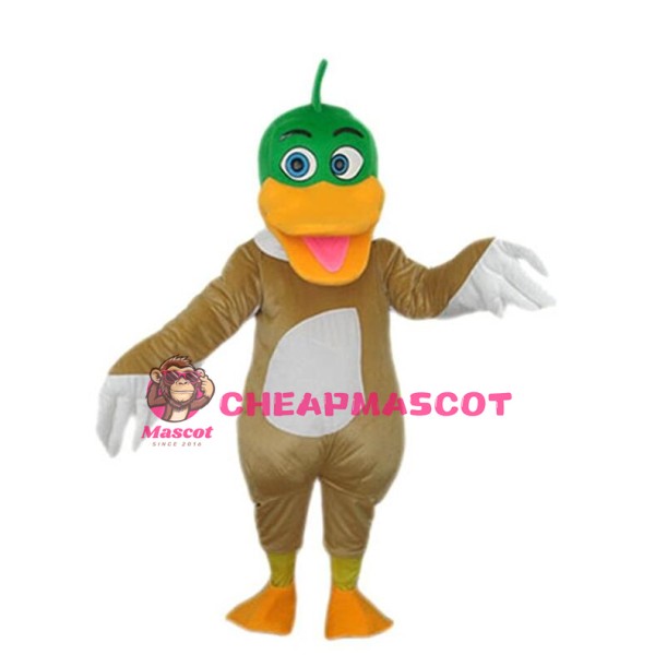 Mallard Duck Adult Mascot Costume