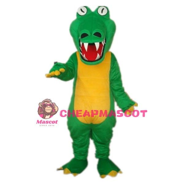 Big Mouth Crocodile Alligator Adult Mascot Costume