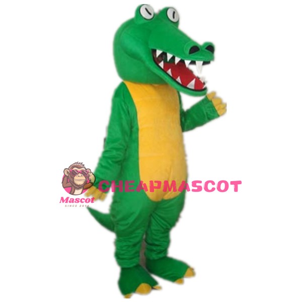 Big Mouth Crocodile Alligator Adult Mascot Costume