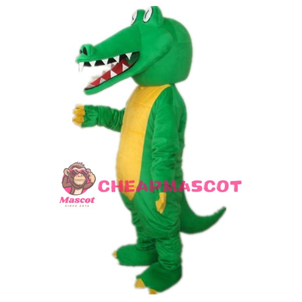 Big Mouth Crocodile Alligator Adult Mascot Costume