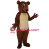 Grizzly  Brown Bear Adult Mascot Costume