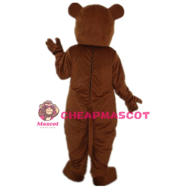 Grizzly  Brown Bear Adult Mascot Costume
