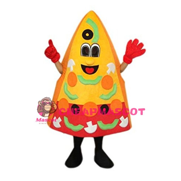 High Quality Pizza Mascot Costume