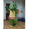 Green Dragon Mascot Costume