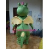 Green Dragon Mascot Costume