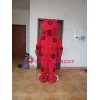 Red Leopard Mascot Costume