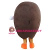 Lovely Coffee Bean Cartoon Mascot Costume