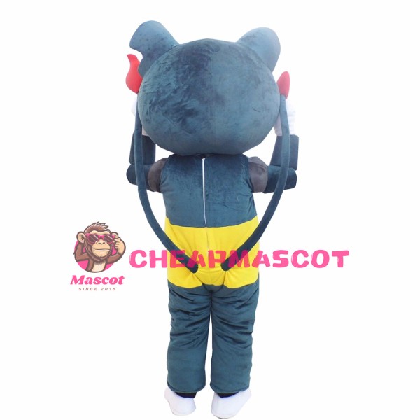 Youkai Watch Jibanyan Blue Cat Mascot Costume