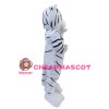 White Tiger Cartoon Mascot Christmas Costume