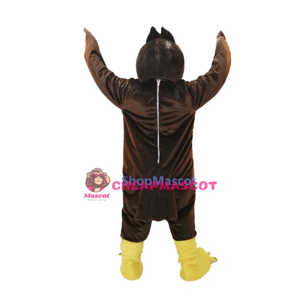 Brown Hawk Lightweight Mascot Costume