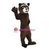 Brown Raccoon Lightweight Mascot Costume
