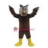 Brown Owl Mascot Costume