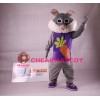 Easter Rabbit Plush Adult Mascot Costume