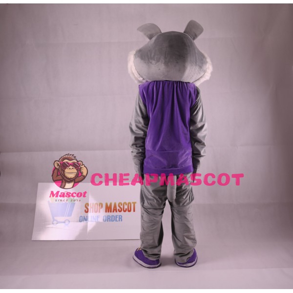 Easter Rabbit Plush Adult Mascot Costume