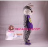 Easter Rabbit Plush Adult Mascot Costume