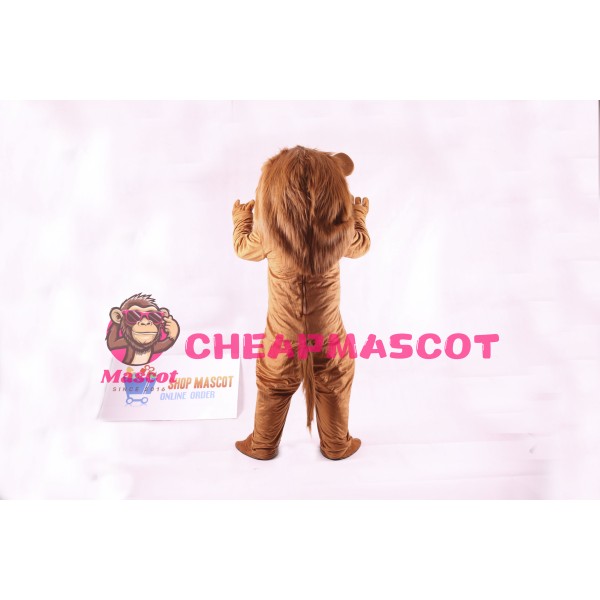 Cute Wally Lion Mascot Costume