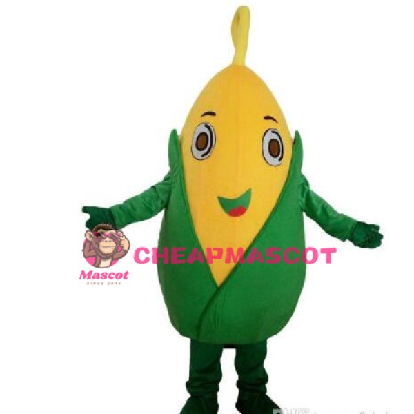 Corn Mascot Costume Fruits Vegetables Costume Mascot