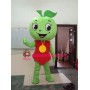 Green Apple Mascot Costume