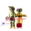 Frog Plush Adult Mascot Costume