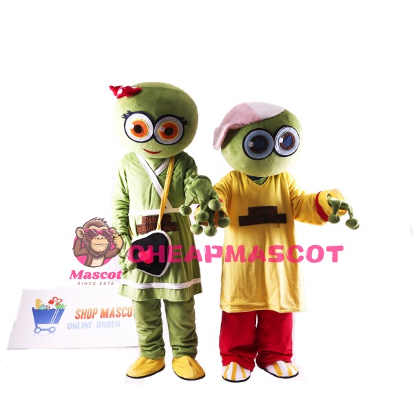Frog Plush Adult Mascot Costume