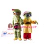 Frog Plush Adult Mascot Costume