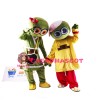 Frog Plush Adult Mascot Costume
