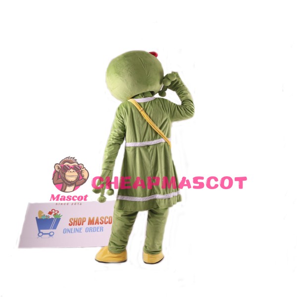Frog Plush Adult Mascot Costume