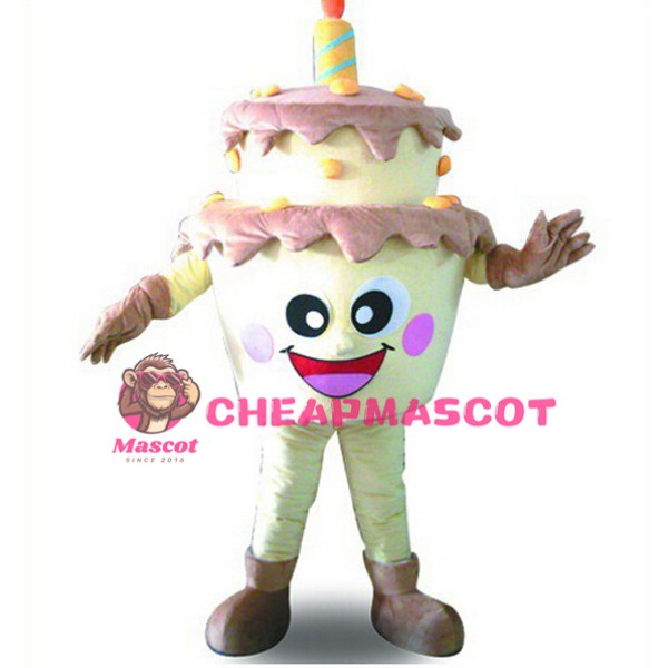 Birthday Cake Mascot Costume