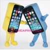 Iphone Mascot Costume Mobile Phone Mascot Costume