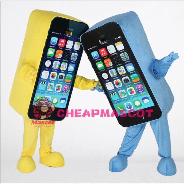 Iphone Mascot Costume Mobile Phone Mascot Costume
