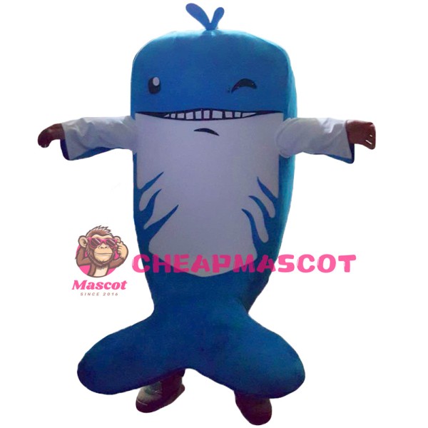 Blue Dolphin Mascot Costumes