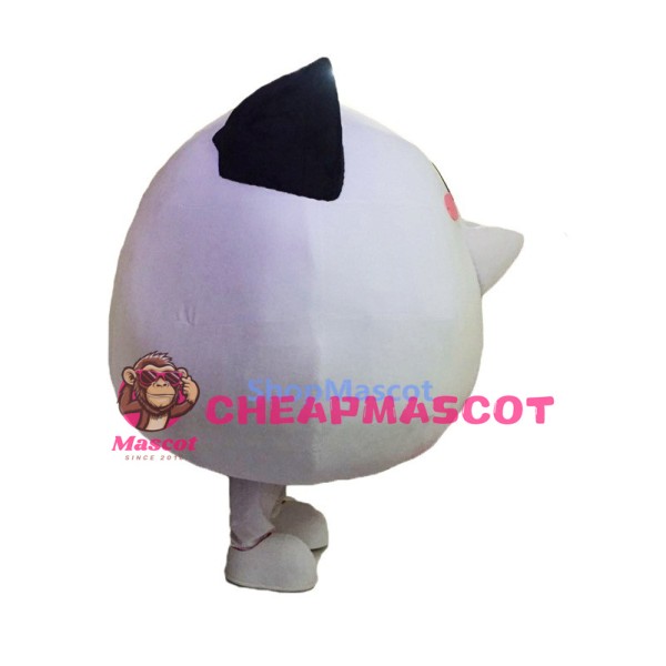 White Ball Mascot Costumes