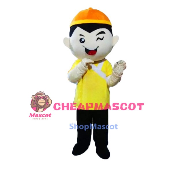 Chinese Boy Mascot Costumes